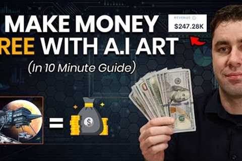 Make Cash Per Day For FREE From AI Art Online! (New Method)