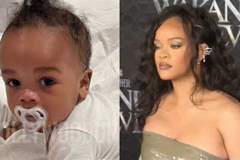 Rihanna Beats Paparazzi For Son's Debut