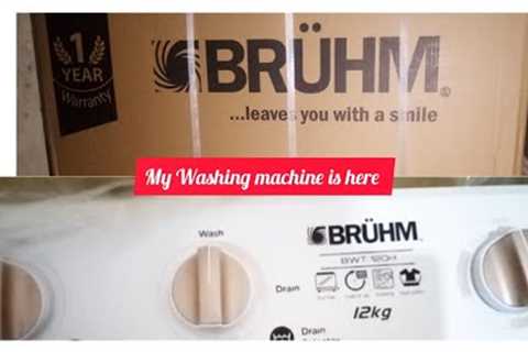 *Raw-Unedited* Finally My Washing Machine is Home #gifts #giftideas #vlogmas #shorts #unboxingvideo