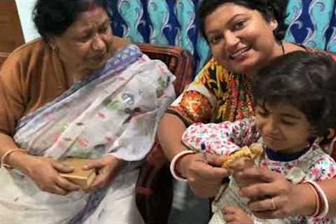 In law’s first visit to our Hyderabad’s home @explorerakhi