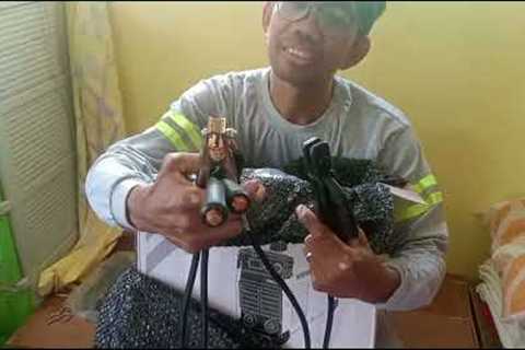 unboxing  test and review inverter welding machine. # pangarap #gift