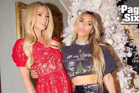 Kim Kardashian roasted for ‘ridiculous’ outfit at Paris Hilton’s Christmas party | Page Six