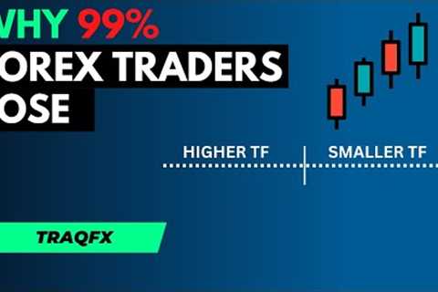 THE REASON WHY 99% FOREX TRADERS LOSE BEST WAY TO USE TIMEFRAMES SMARTMONEY CONCEPT