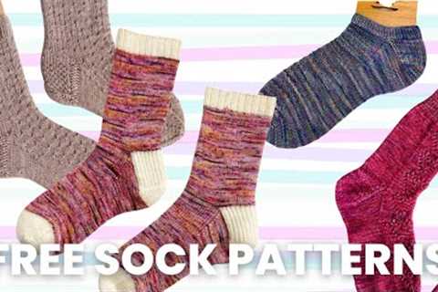 Sharing YOUR Favorite FREE Sock Knitting Patterns