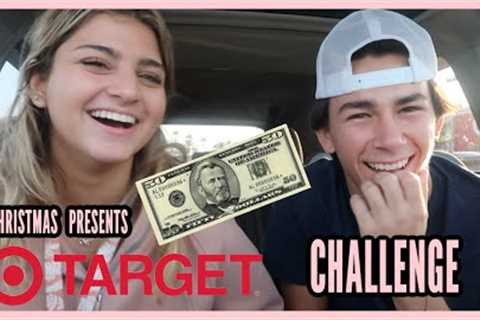 Buying Each other Christmas presents at Target .($50.00 Budget)