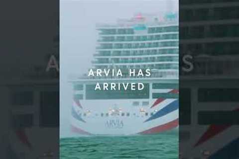 #Arvia has finally arrived! #pandocruises #cruise #planetcruise