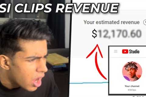 How Much Money KSI CLIPS Makes (YouTube Analytics)