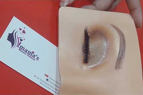 Crease Cut Eyemakeup For Hooded eyes | Begginers Makeup tutorial
