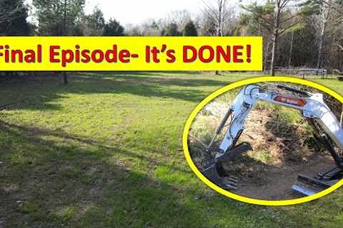 IT'S DONE! 4k Drone property tour AFTER look of 20 acre Southern Illinois project property