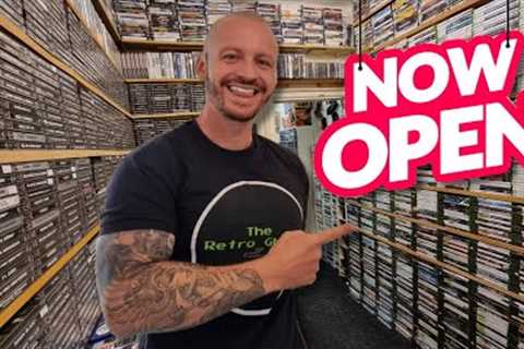 Exclusive Access to the NEW 'Vintage Gamer' Retro Video Game Store!