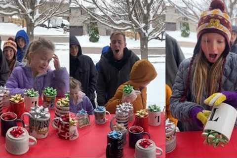 Greatest Christmas Game -- Don't Grab the Wrong Mug 🎁 #christianity #christmas #challenge #veggies