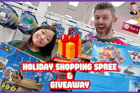 Holiday Shopping Spree Vlog + GIVEAWAY - Super Kit &amp; Krysta 64