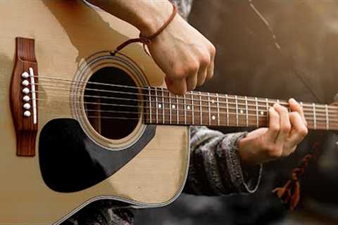 3 Hour Relaxing Guitar Music With Beautiful Nature For Health , Reduce Stress HD