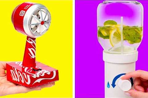 How To Reuse Soda Cans And Nutella Jar || DIY Projects From Improvised Materials