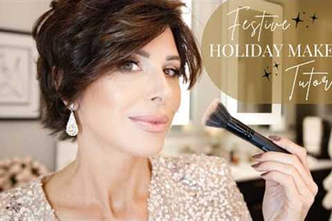 You Are Glowing! | Festive Holiday Makeup Tutorial | Dominique Sachse