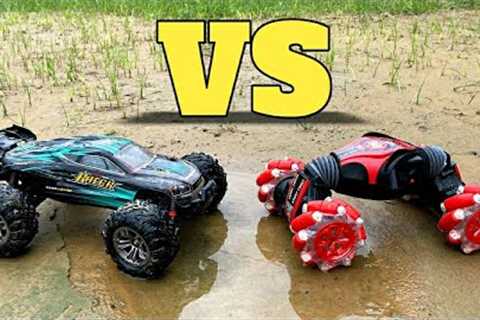 Hosim Q903 vs Double Sided Stunt Car | RC Car In Water | RC Cars Off Road