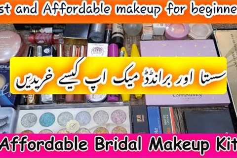 Affordable makeup products| Affordable bridal makeup kit| Cheap branded makeup |Makeup shopping haul
