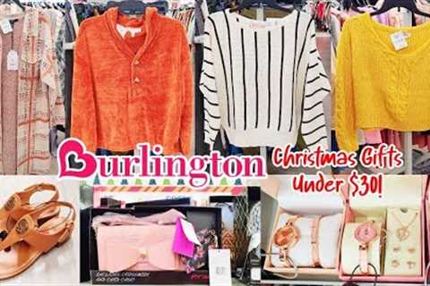 BURLINGTON SHOP WITH ME ❤️Designer Clothing Shoes Bags Holiday Gift Under $30! #burlington #shopping