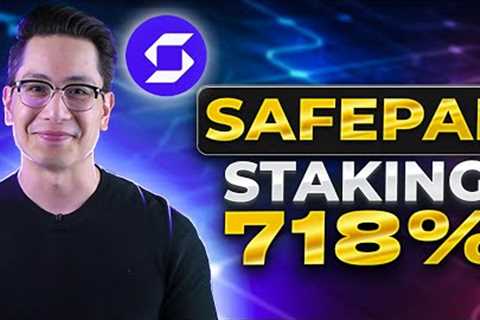 THE MOST PROFITABLE SAFEPAL coin STAKING at 718% 🚀 safepal yield farming