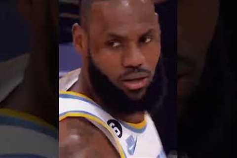 HOW is LeBron STILL doing THIS in year 20?!👽 #shorts