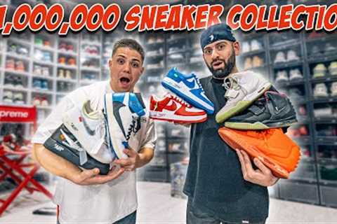 INSIDE A RARE $1,000,000 SNEAKER COLLECTION! *Exclusive Look at Qias Omar's INSANE Sneaker Room*