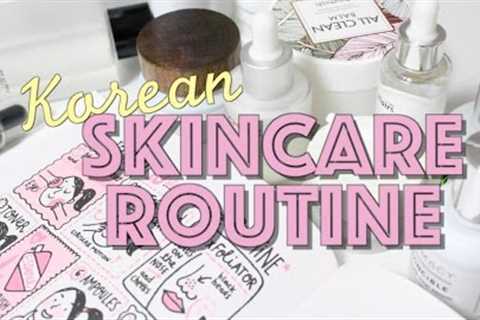 ☀️ 10 Step Korean Skincare Routine for Acne + Dry Skin 🌙