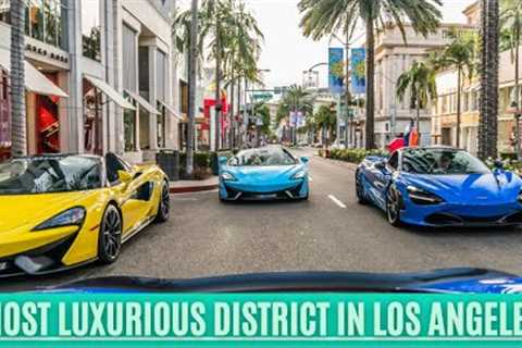 MILLIONS of $$$ CARS || Hollywood Stars are going to Dinner