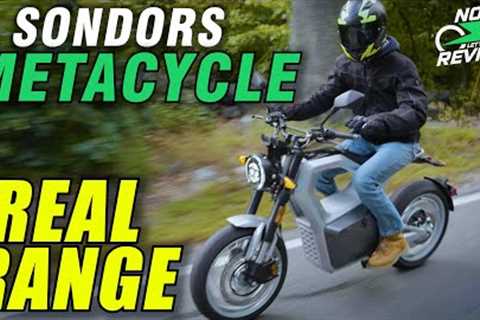 Sondors Metacycle Range Test - Will it Last?