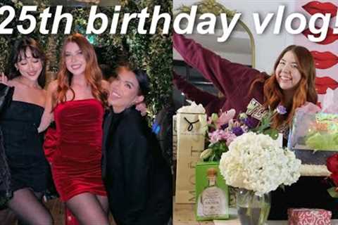 MY 25TH BIRTHDAY VLOG + OPENING GIFTS!