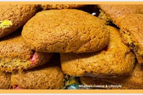 HOMEMADE M&amp;M CHEWY COOKIES || BAKING LIFE HACKS #mhalouscuisinenlifestyle #cookies
