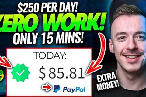 15-MINUTE Method To Earn +$250 DAILY Online WITHOUT WORKING! | Make Money Online For Beginners 2023
