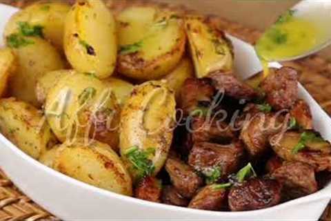 meat fry |easy recipies 2022 | best recipi | potates recipie meat recipie 2022 afficooking
