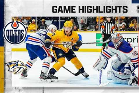 Oilers @ Predators 12/19 | NHL Highlights 2022
