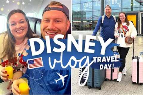WALT DISNEY WORLD! ✈️ DAY 1 • travel day, Virgin flight, Sunshine Flyer &amp; Pop Century Resort..