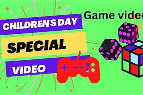 Indoor games for children|game party|Children's day game ideas|Children's Day Special Video|