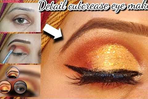 Detail Cut Crease Eye Makeup Look For Beginners 💝💖