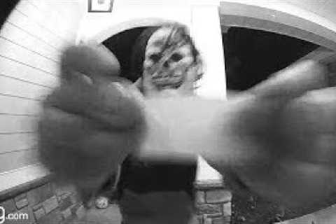 10 Creepy Doorbell Camera Videos | Caught On Ring Doorbell Cameras