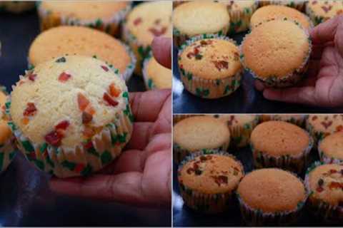 1 Batter 2 Type of Cupcakes | Vanilla Cupcake Recipe | Cupcake Recipe | Tutti Frutti Cupcake Recipe