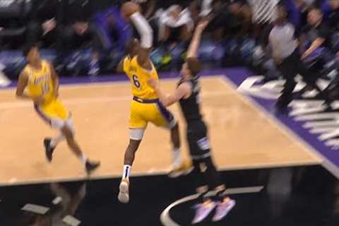 LeBron James throws down monster dunk over Kevin Huerter 😤