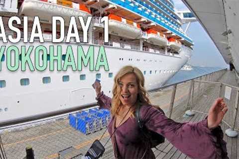 Asia Cruise Vlog: Day 1 Yokohama Embarkation