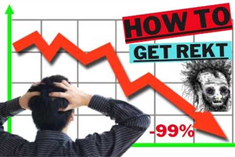 How to lose all your money in crypto! ( get rekt easy)