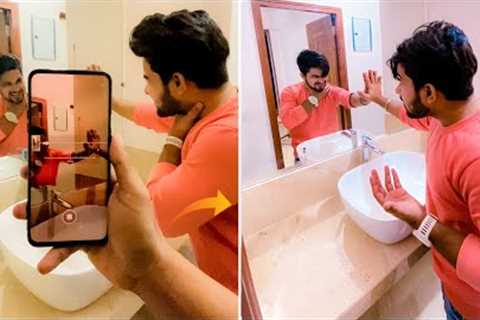 Mirror Ghost Photography Tricks With Phone 🔥 #shorts