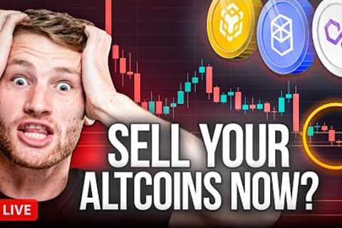 Altcoins Are In Danger According To A Flashing Indicator! | When Is Best To Sell And Buy Back?