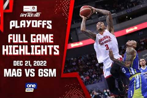 Ginebra vs. Magnolia semis G4 highlights | Honda S47 PBA Commissioner’s Cup 2022 - Dec. 21, 2022