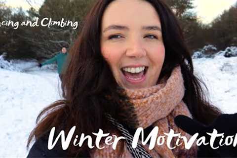 Winter motivation is HARD! A @TheFitnessMarshall workout. Climbing on my health weight-loss mission
