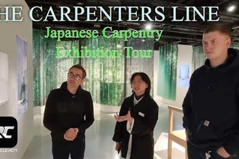 Japanese Carpentry exhibition tour at Japan House London
