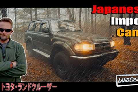 First Trip Out - Rain Camping in a Japanese Import Toyota Land Cruiser 80 Series