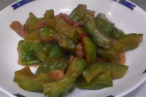 THE BEST BITTER GOURD WITH PORK || SIMPLE DELICIOUS YUMMY CHINESE RECIPE || RESTAURANT STYLE