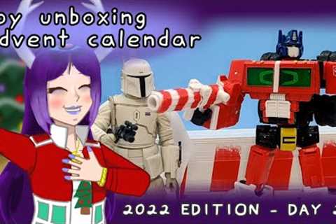 Toy Unboxing Advent Calendar Day 22 - Holiday Decoes
