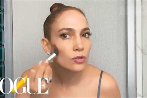 Jennifer Lopez’s Guide to Glowing Skin &amp; Face Contour | Beauty Secrets | Vogue